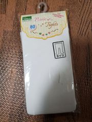 【新品未使用】　白タイツ　105