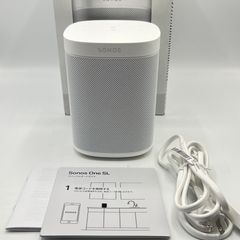 【美品】Sonos One SL ONESLJP1 ホワイト ワイヤレススピーカー AirPlay2対応 ホームシアターサラウンドシステム ソノス 本体