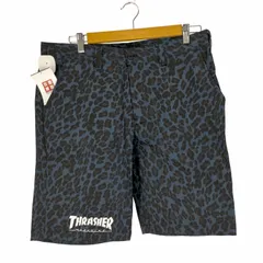 スラッシャー THRASHER レオパード柄デニムショートパンツ メンズ JPN：XL のサムネイル