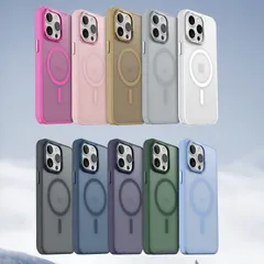 iPhone用ケース MagSafe対応 10色スマホケース iphone17 iphone17pro  iphone17promax カバー 耐衝撃 透明 クリア アート iPhone16/16pro/16pro max/15/15pro