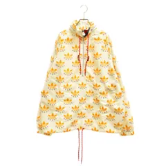 GUCCI (グッチ) 22SS×adidas Trefoil Print Jacket アディダス トレフォイルロゴ プリント ジップアップ アノラック ジャケット イエロー/クリーム 696651のサムネイル