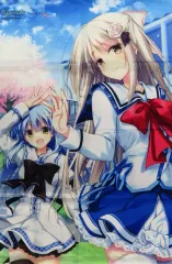 【中古】タペストリー [単品] 枝那森千里＆青兎みかも B2タペストリー 「Switchソフト PriministAr -プライミニスター-+Strawberry Nauts-ストロベリーノーツ- セット」 同梱特典