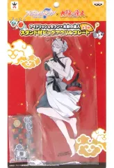【中古】アクリルスタンド・アクリルパネル 八乙女楽 スタンド付ビッグアクリルプレート 「アイドリッシュセブン×太鼓の達人」