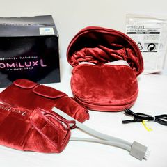 【美品】ふくらはぎマッサージャー もみラックスL(MOMiLUX L) レッド DFM-1601-RD マッサージ機 父の日 母の日