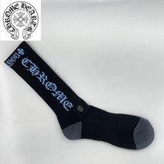 新品未使用 CHROME HEARTS クロムハーツ ダガー Dagger ロゴソックス