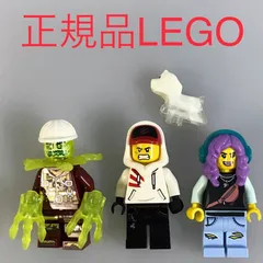 正規品 中古 LEGO レゴ ヒドゥンサイド  ミニフィグ　3個　おまけ付き　まとめ売り HN-560 ※ジャック・デイビット　パーカー・Ｌ・ジャクソン　ピート・ピーターソン　ゴースト犬　70430 361