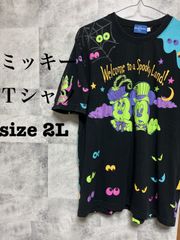 90S  ミッキーマウス　カラフル　LL ディズニー
