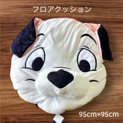 興和 キャラクター 入れるフロアクッション 95cm×14cm×95cm 101匹わんちゃん ダルメシアン ディズニー
