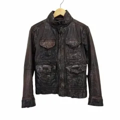 Cathy Jane シープレザー ダブルブレステッドジャケット Sサイズ羊革 Cathy Jane シープレザー ダブルブレステッドジャケット Sサイズ羊革