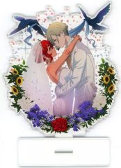 [중고] 아크릴 스탠드 아크릴 패널 [기동전사 건담 수성의 마녀] 웨딩 아크릴 스탠드 엘란 & 스레타