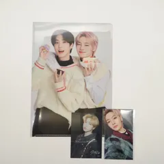 Stray Kids ハン アイエン セット ソリクン THE SOUND トレカ フォト カード ファミリーマート クリアファイル  HAN I.N