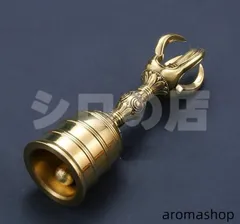 【修縁堂】真言宗 チベット密教 法器 五大明王金剛鈴 仏教法具 チベット仏教の杵-杵の鐘 修縁堂】真言宗 チベット密教 法器 五大