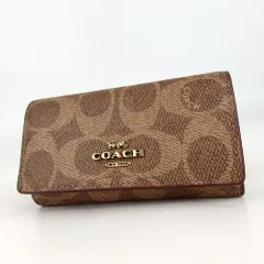 COACH コーチ シグネチャー 6連 キーリング付き キーケース 16-413(6)