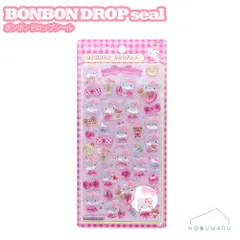 BONBON DROPシール ボンボンドロップシール ハローキティピンク サンリオ サンスター文具　S8812101