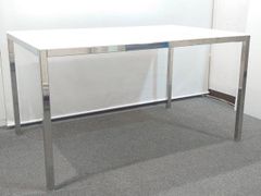 【店頭引き渡し限定】 ガラステーブル ミーティングテーブル センターテーブル 応接テーブル 会議テーブル【中古オフィス家具】 【中古】