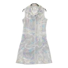 サイズ：S DESCENTE GOLF デサントゴルフ 襟付 ノースリーブワンピース