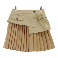 サイズ：S CALLAWAY キャロウェイ 2023年モデル 2WAY プリーツスカート  ベージュ系 [240101439491] ゴルフウェア レディース ストスト