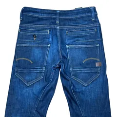 G-STAR RAW　D-STAQ 3D スリム　W94cm　強ストレッチ　青灰 G-STAR RAW D-STAQ 3D スリム W94cm 強ストレッチ 青灰 G-STAR RAW