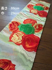 帯リメイク　テーブルランナー