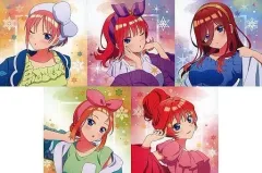 【中古】キャンバスボード・キャンバスアート 全5種セット キャンバスボード 「一番くじ 五等分の花嫁∬ ～祝福の門出～」 K賞