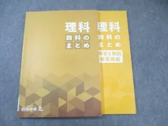 四谷大塚 四科のまとめ 理科 241212-1 状態良品 2023 017S2C