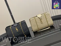 【今日特価】YSL Gabv Quilted Tote Bag サンローラン ガブ キルテッド トートバッグ-WTO輸入2