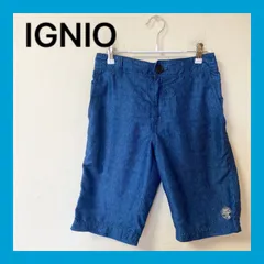 ☆IGNIOイグニオメンズハーフパンツ　サイズS SNOOPY ネイビー