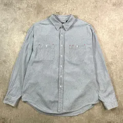 90年代 OLD GAP オールドギャップ ピンチェック ワークシャツ メンズ2XL相当 