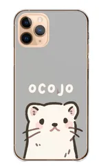 iPhone13 Pro ケース カバー アイフォン13 プロ スマホケース ハードケース オコジョ イタチ ヤマイタチ 冬の妖精 動物 あにまる ゆるかわ ふわふわ 可愛い かわいい カラー04