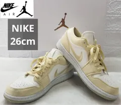 ナイキ ウィメンズ エアジョーダン1 チームゴールド スニーカーFN3722-701 26cm《0405-01》