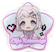 【中古】バッジ・ビンズ 葛城リーリヤ 「学園アイドルマスター×JOL原宿 POP UP ショップ アクリルプレートバッジ」