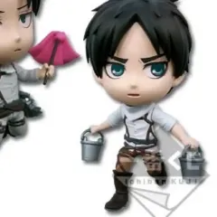 進撃の巨人 ちびきゅんキャラセット B賞 D賞 2個セット売り フィギュア 未開封】一番くじ 進撃の巨人 ラストワン賞 お掃除兵長&エレン