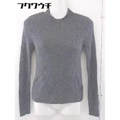 ◇ Simplicite シンプリシテェ 長袖 ニット セーター グレー レディース  【中古】 【1110140005960】