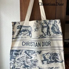 クリスチャンディオール　ChristianDior　「トワルドジュイ」　ノベルティ　ストロートートバック