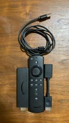 Fire TV Stick 4K 第一世代 リモコン・電池交換済み・初期化済・動作確認済・電源ケーブル付き