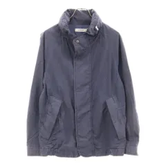 nonnative (ノンネイティブ) PEDALER BLOUSON COTTON SQUARE CLOTH OVERDYE ぺダラーブルゾン オーバーダイジップアップジャケット ネイビー NN-J2317のサムネイル