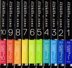 애니메이션 Blu-ray 알도노아 제로 완전 생산 한정판 전 10권 세트