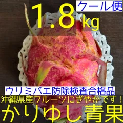 沖縄県産 ドラゴンフルーツ赤 B品 約1.8kg【クール便】① - メルカリ