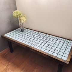 アンティーク ローテーブル タイル 古本屋 ローテーブル - WANT ANTIQUE LIFE STORE（ウォントアンティーク