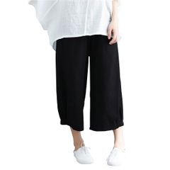 【在庫セール】男女兼用 フリーサイズ 巻きドレープ 衣装 夏服 ダンス パンツ ジム ボトムス ズボン メンズ スカートタイプ レディース サルエルパンツ 黒 [KISBINI]