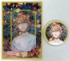 【中古】グッズセット 四ノ宮那月 カスタマイズビジュアルカードコレクション＆缶バッジセット 「ブロッコリーオンラインくじ うたの☆プリンスさまっ♪ Special Anniversary Ver.」 C-3賞