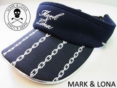 MARK & LONA】スカル刺繍 バイザー/ライトブルー刺繍✕ブラック - メルカリ