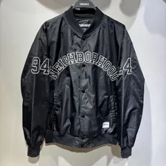 【美品】ネイバーフッド スタジャン/ベースボールジャンパー ネイビー Lサイズ 2025年最新】neighborhood baseball jacketの人気アイテム