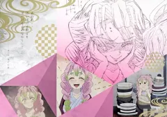 【中古】食器 甘露寺蜜璃 紙製ランチョンマット 「鬼滅の刃 刀鍛冶の里編×ufotable DINING」 ご来店プレゼント