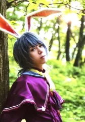 【中古】生写真(男性) 佐藤友咲(水無月涙)/バストアップ・衣装赤・右向き・顎反らし・キャラクターショット/「2.5次元ダンスライブ『ツキウタ。』ステージ 第5幕『Rabbits Kingdom』」ブロマイド