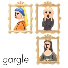 ガーグル ブローチ gargle 飛び出す絵画 ブローチ BMY15038 2510のサムネイル