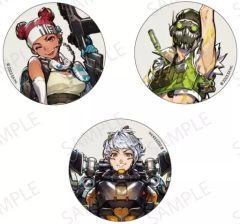 [중고] 배지·핀즈 season3 캔 배지(3개들이) [Apex Legends VTuber 최협 결정전]