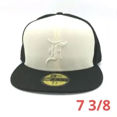 [FOG] Fear of God Essentials × New Era フィアオブゴッド × ニューエラ ブラック×ホワイト (7 3/8)