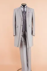 グレイッシュパープルフロックコートAL(MMm1026)