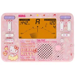 チューナーメトロノーム　ハローキティ キティ　サンリオ　コラボレーション2019 楽器練習のオトモ・KORG TM-50にニューカラーとサンリオコラボ